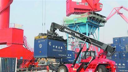 海鐵聯(lián)運(yùn) 暢通國際動脈，守護(hù)島城春節(jié)物資供應(yīng)